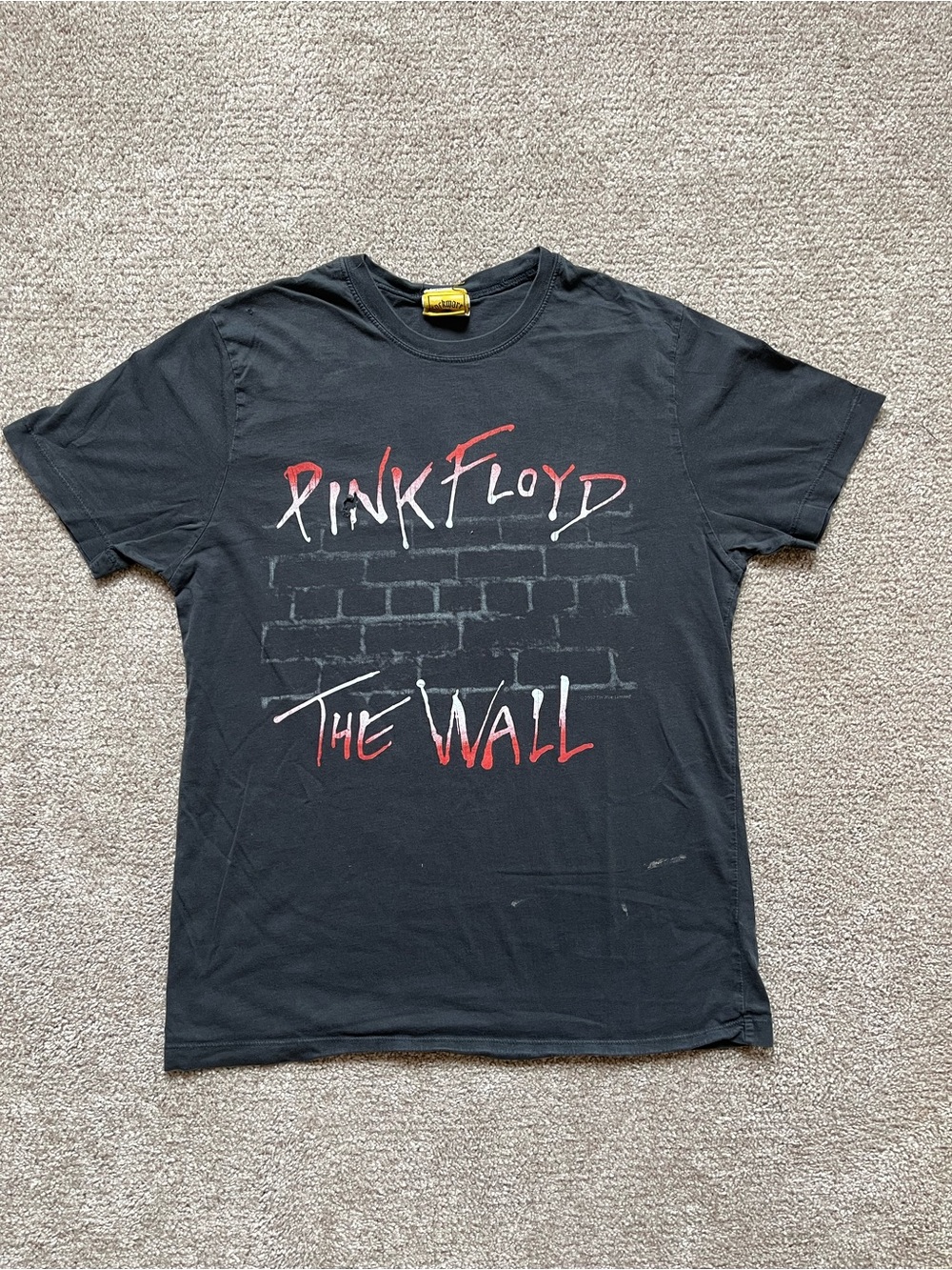VTG ‘07 Pink Floyd The Wall Faded Black Band Tee